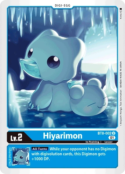 Hiyarimon &mdash; Digimon Card Game card