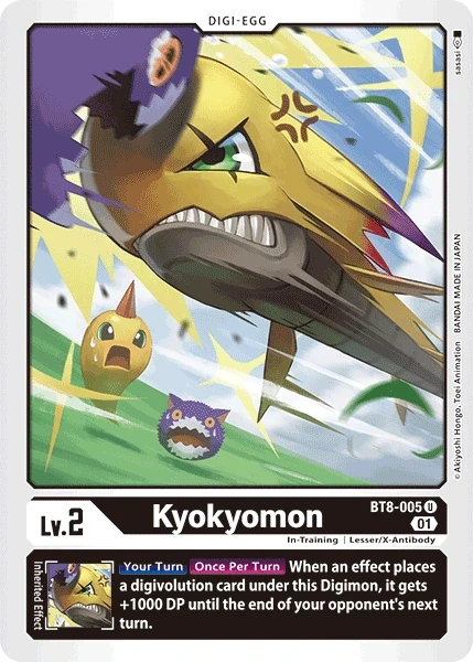 Kyokyomon &mdash; Digimon Card Game card