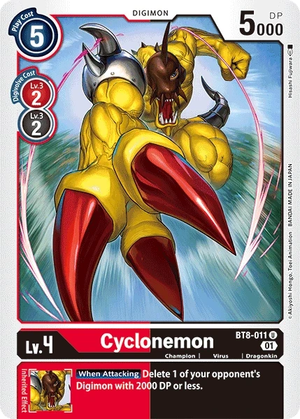 Cyclonemon &mdash; Digimon Card Game card