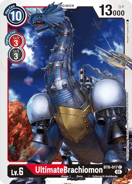 UltimateBrachiomon &mdash; Digimon Card Game card