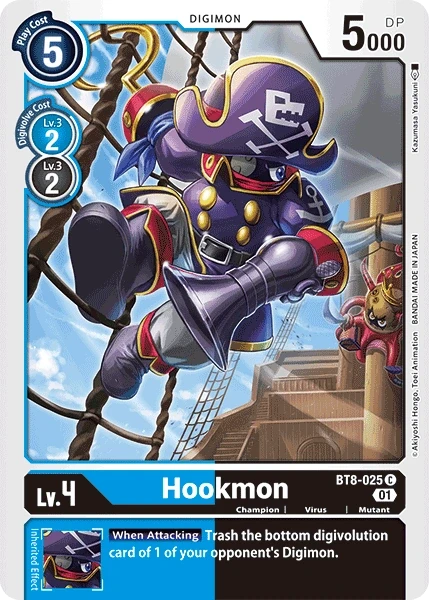 Hookmon &mdash; Digimon Card Game card