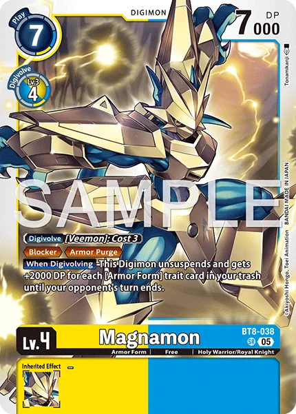 Magnamon &mdash; Digimon Card Game card