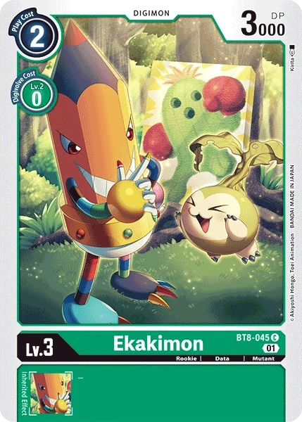 Ekakimon &mdash; Digimon Card Game card