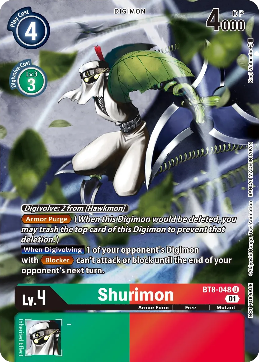 Shurimon &mdash; Digimon Card Game card