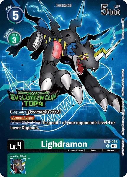 Lighdramon &mdash; Digimon Card Game card