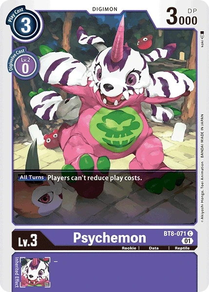 Psychemon &mdash; Digimon Card Game card