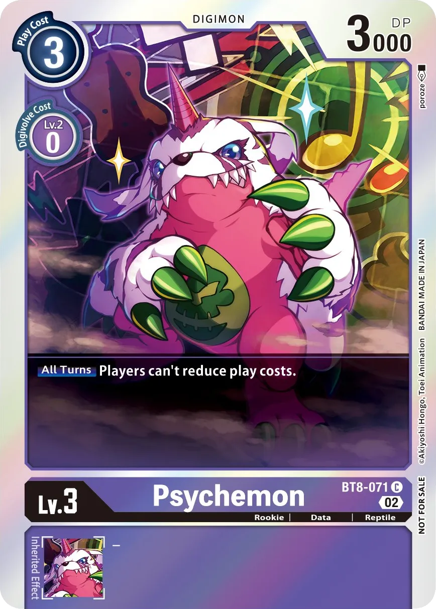 Psychemon &mdash; Digimon Card Game card