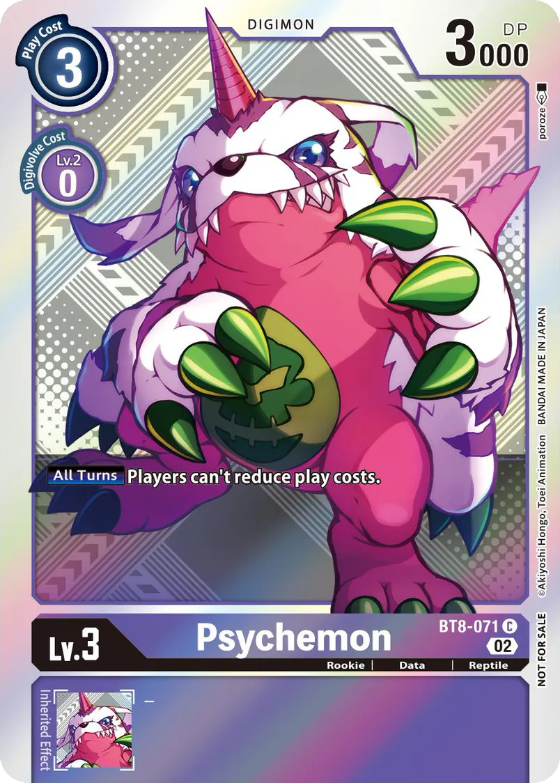 Psychemon &mdash; Digimon Card Game card