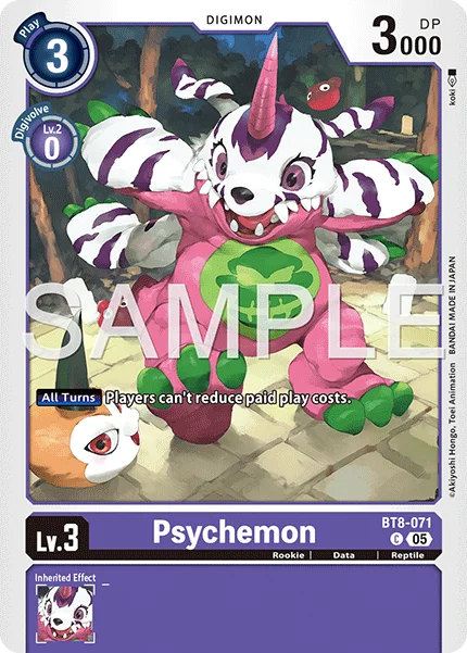 Psychemon &mdash; Digimon Card Game card