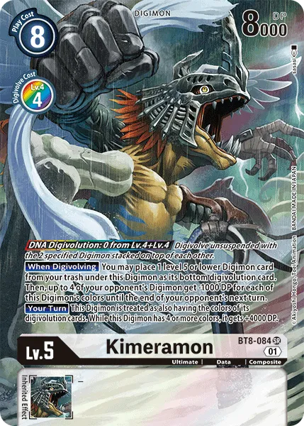 Kimeramon &mdash; Digimon Card Game card