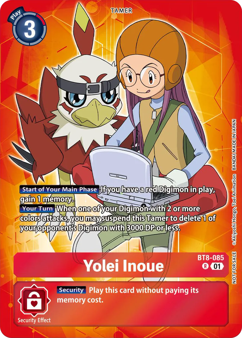 Yolei Inoue &mdash; Digimon Card Game card