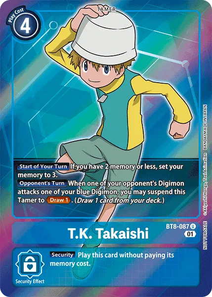 T.K. Takaishi &mdash; Digimon Card Game card