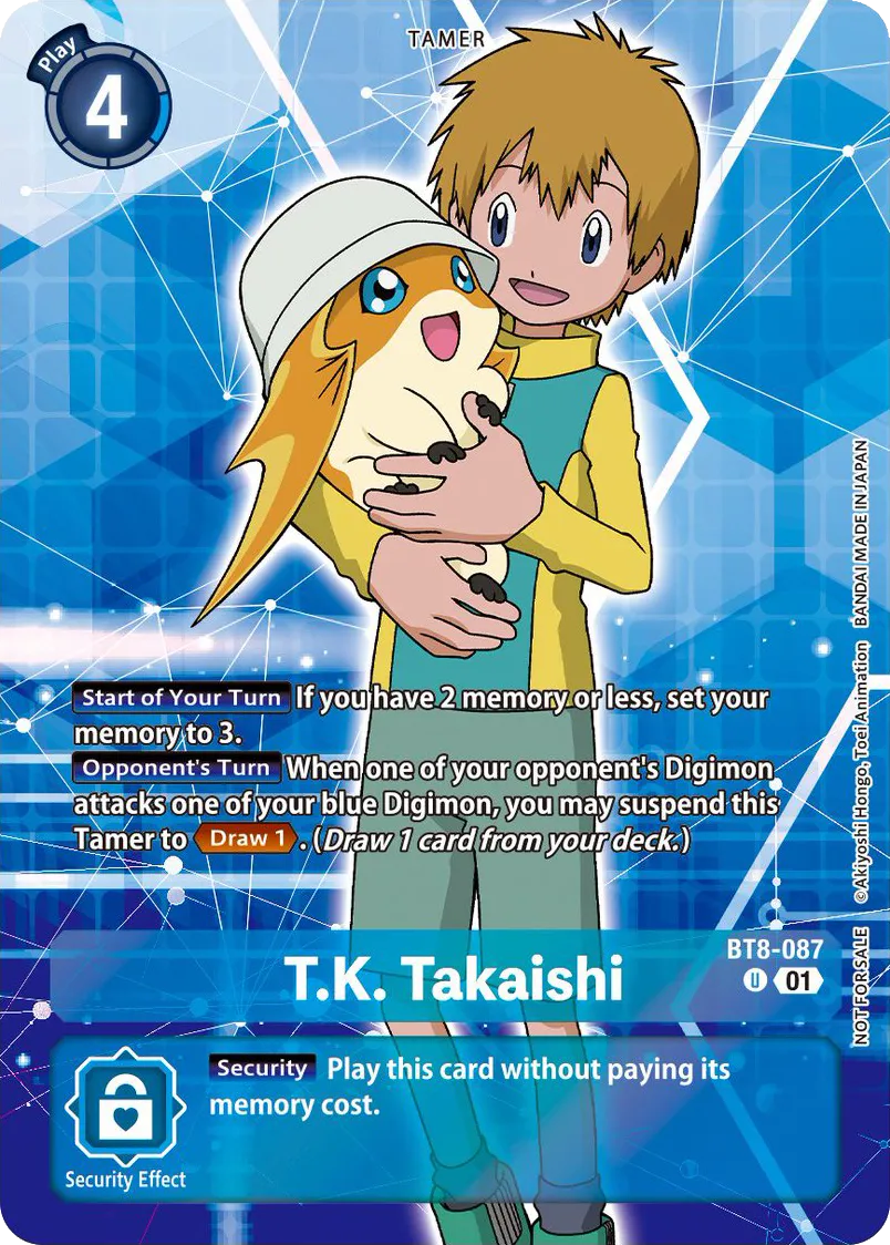 T.K. Takaishi &mdash; Digimon Card Game card