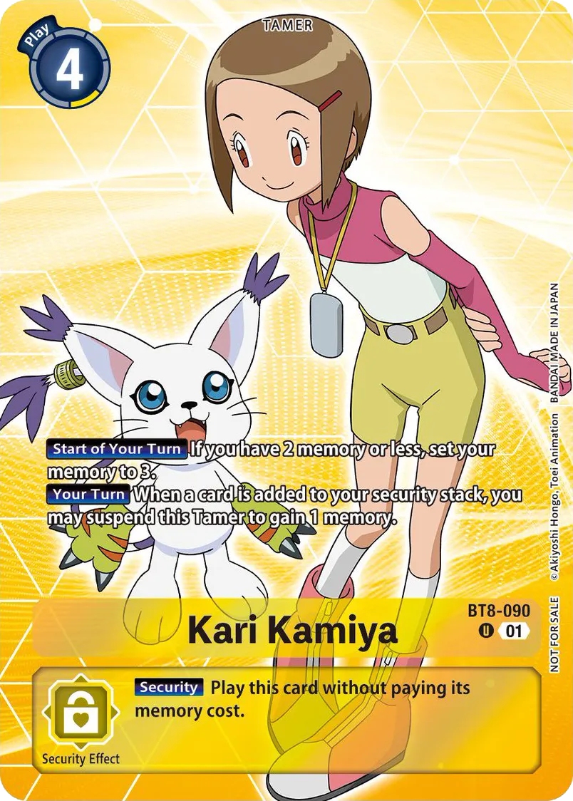 Kari Kamiya &mdash; Digimon Card Game card