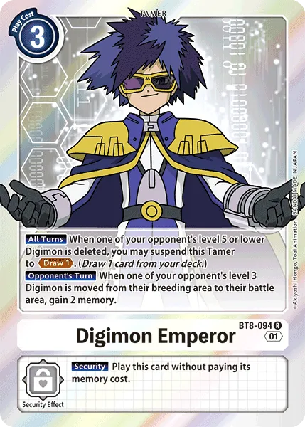 Digimon Emperor &mdash; Digimon Card Game card