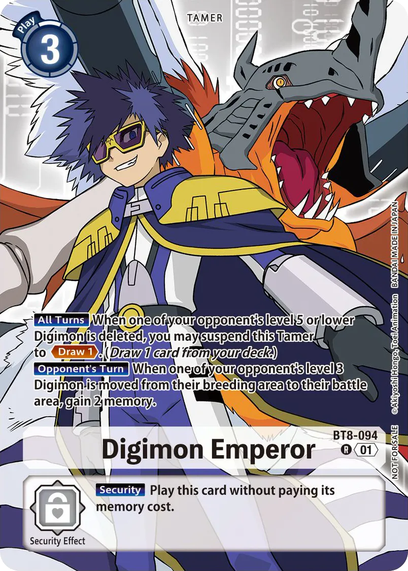 Digimon Emperor &mdash; Digimon Card Game card