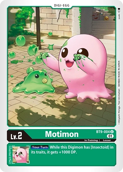 Motimon &mdash; Digimon Card Game card
