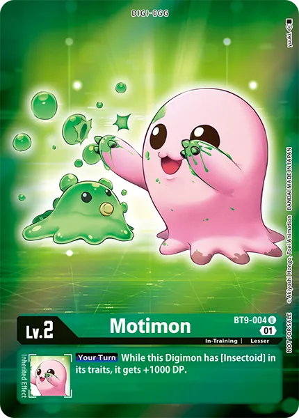 Motimon &mdash; Digimon Card Game card