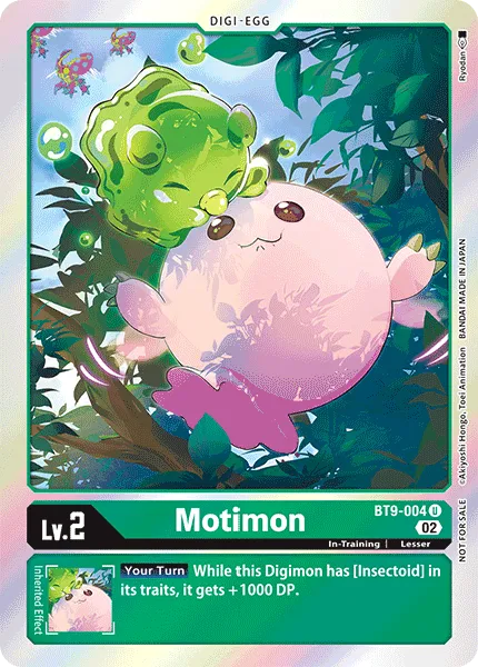 Motimon &mdash; Digimon Card Game card