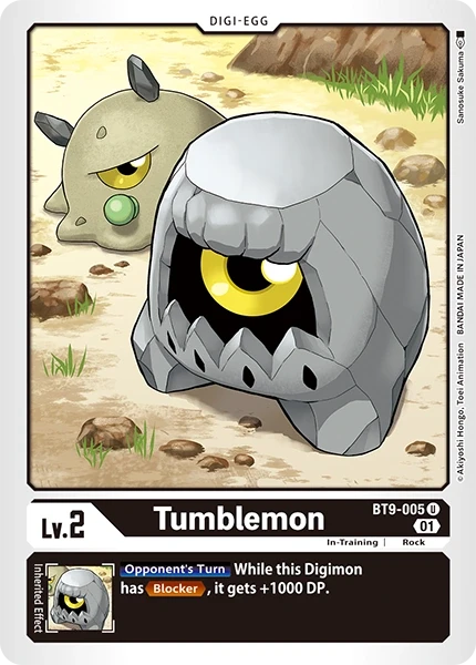 Tumblemon &mdash; Digimon Card Game card
