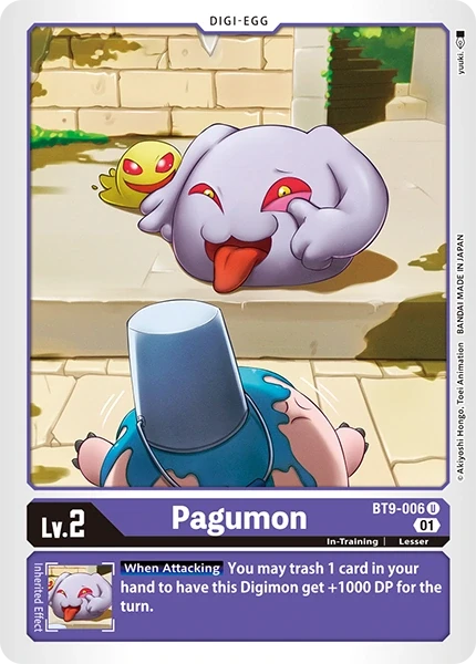 Pagumon &mdash; Digimon Card Game card