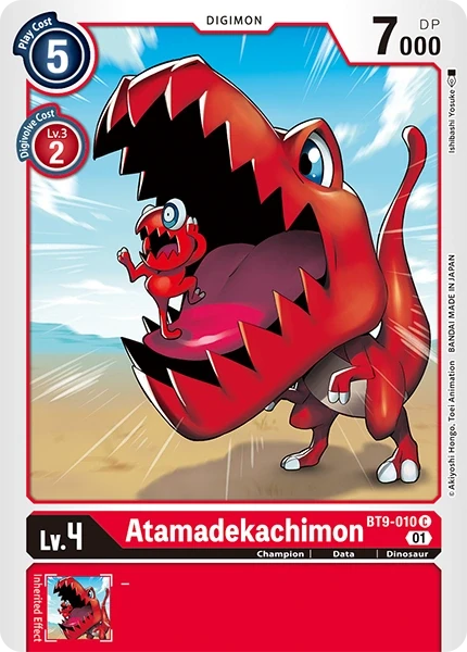 Atamadekachimon &mdash; Digimon Card Game card