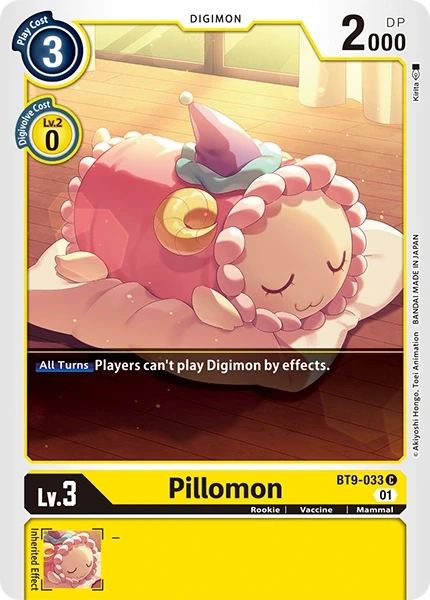 Pillomon &mdash; Digimon Card Game card