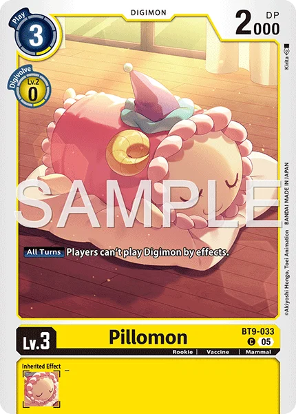 Pillomon &mdash; Digimon Card Game card