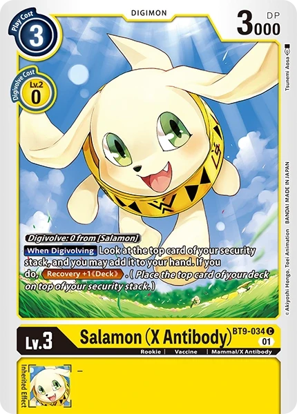Salamon (X Antibody) &mdash; Digimon Card Game card