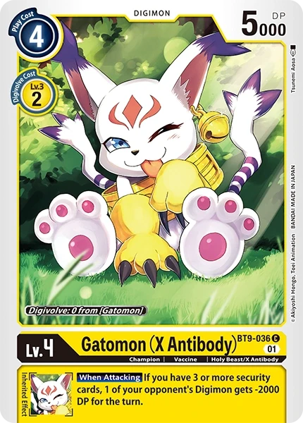 Gatomon (X Antibody) &mdash; Digimon Card Game card