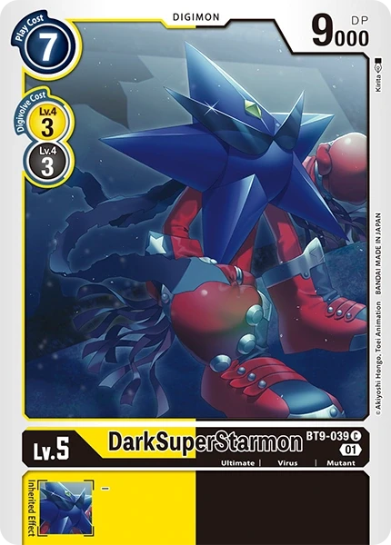 DarkSuperStarmon &mdash; Digimon Card Game card