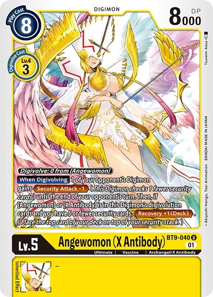 Angewomon (X Antibody) &mdash; Digimon Card Game card