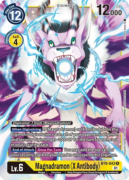 Magnadramon (X Antibody) &mdash; Digimon Card Game card