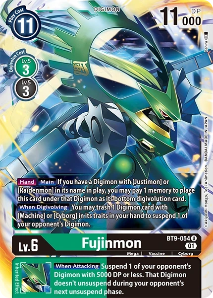 Fujinmon &mdash; Digimon Card Game card