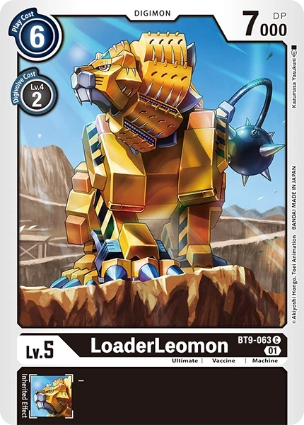 LoaderLeomon &mdash; Digimon Card Game card