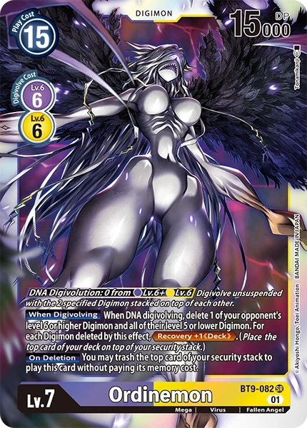 Ordinemon &mdash; Digimon Card Game card
