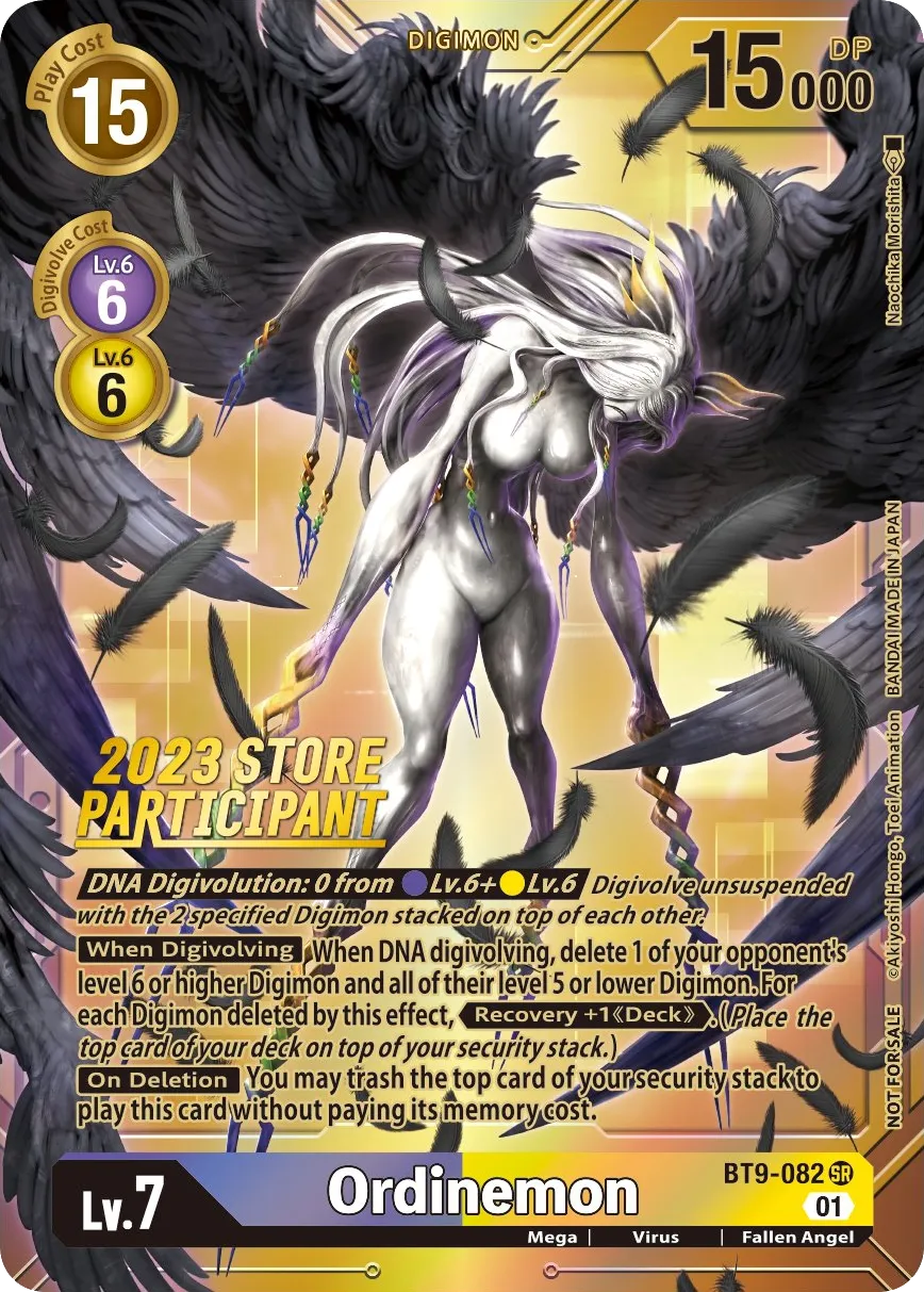 Ordinemon &mdash; Digimon Card Game card
