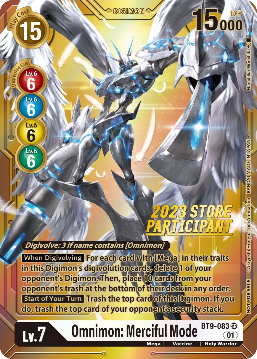 Omnimon: Merciful Mode &mdash; Digimon Card Game card