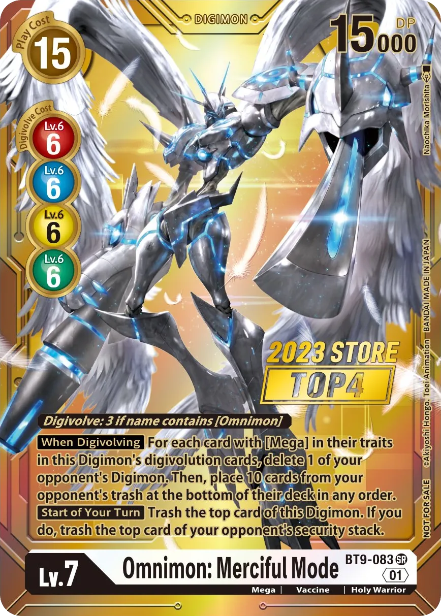 Omnimon: Merciful Mode &mdash; Digimon Card Game card