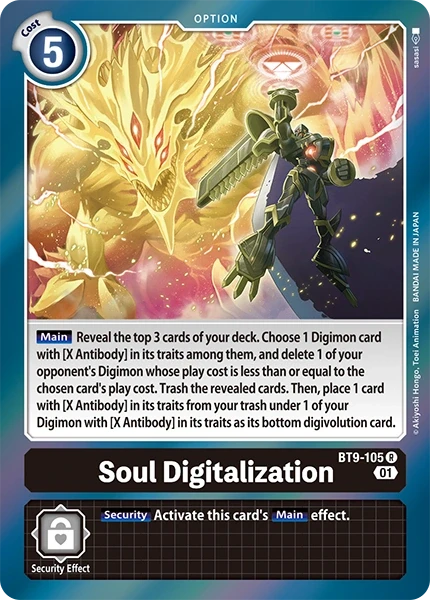 Soul Digitalization &mdash; Digimon Card Game card