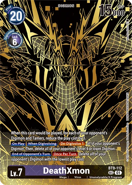 DeathXmon &mdash; Digimon Card Game card