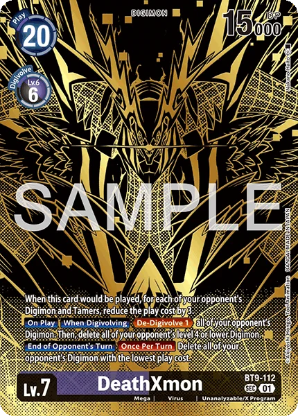 DeathXmon &mdash; Digimon Card Game card