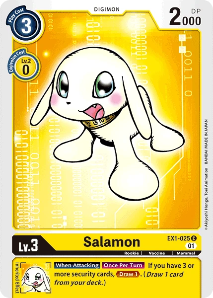 Salamon &mdash; Digimon Card Game card