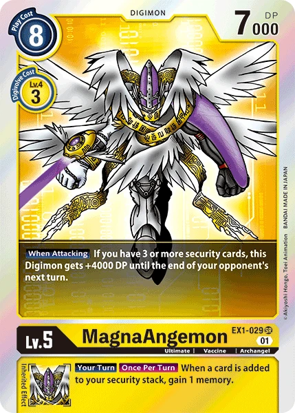 MagnaAngemon &mdash; Digimon Card Game card