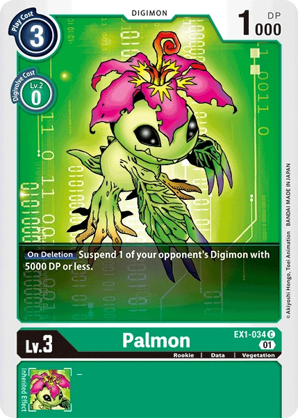 Palmon &mdash; Digimon Card Game card