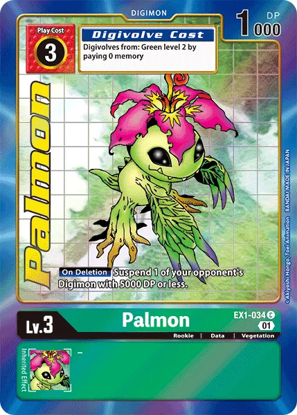 Palmon &mdash; Digimon Card Game card