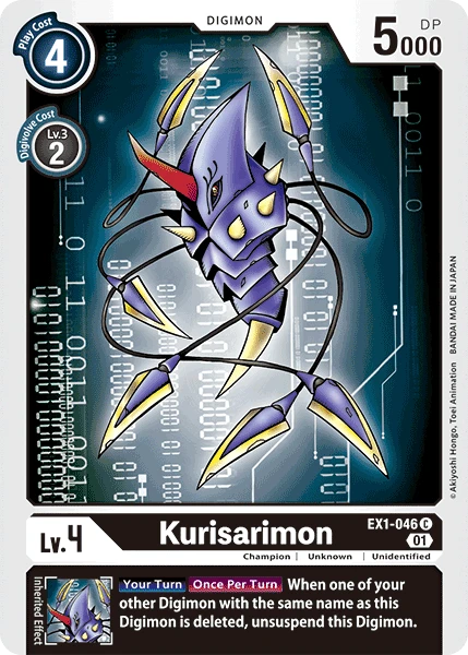 Kurisarimon &mdash; Digimon Card Game card