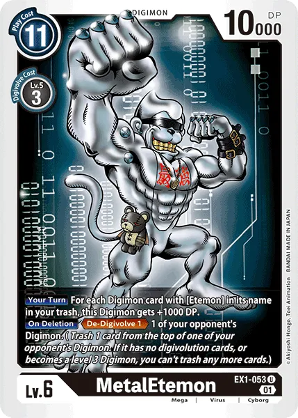MetalEtemon &mdash; Digimon Card Game card