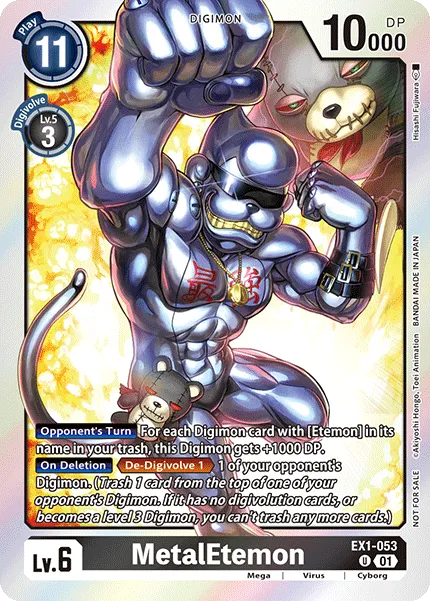 MetalEtemon &mdash; Digimon Card Game card