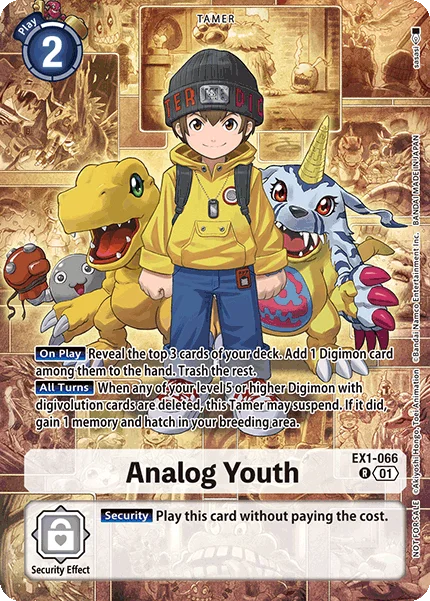Analog Youth &mdash; Digimon Card Game card